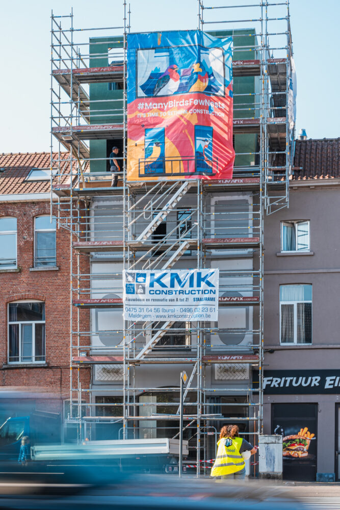 Gant vertical extension - surélévation - optopping - beSteel - 1