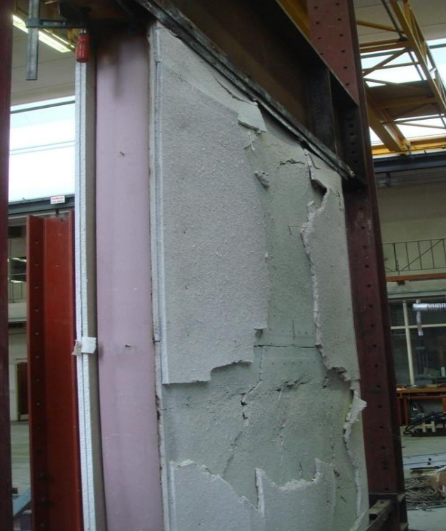 post fire wall - beSteel - fire resistance beSteel