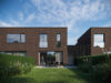 Steel frame residential houses.