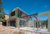 Steel frame residential houses.