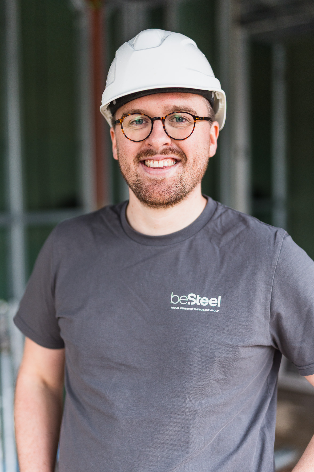 Joachim - construction site - portrait - beSteel - BuildUp