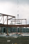 Individual family steel frame house
