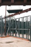 Individual family steel frame house