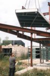 Individual family steel frame house