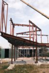 Individual family steel frame house