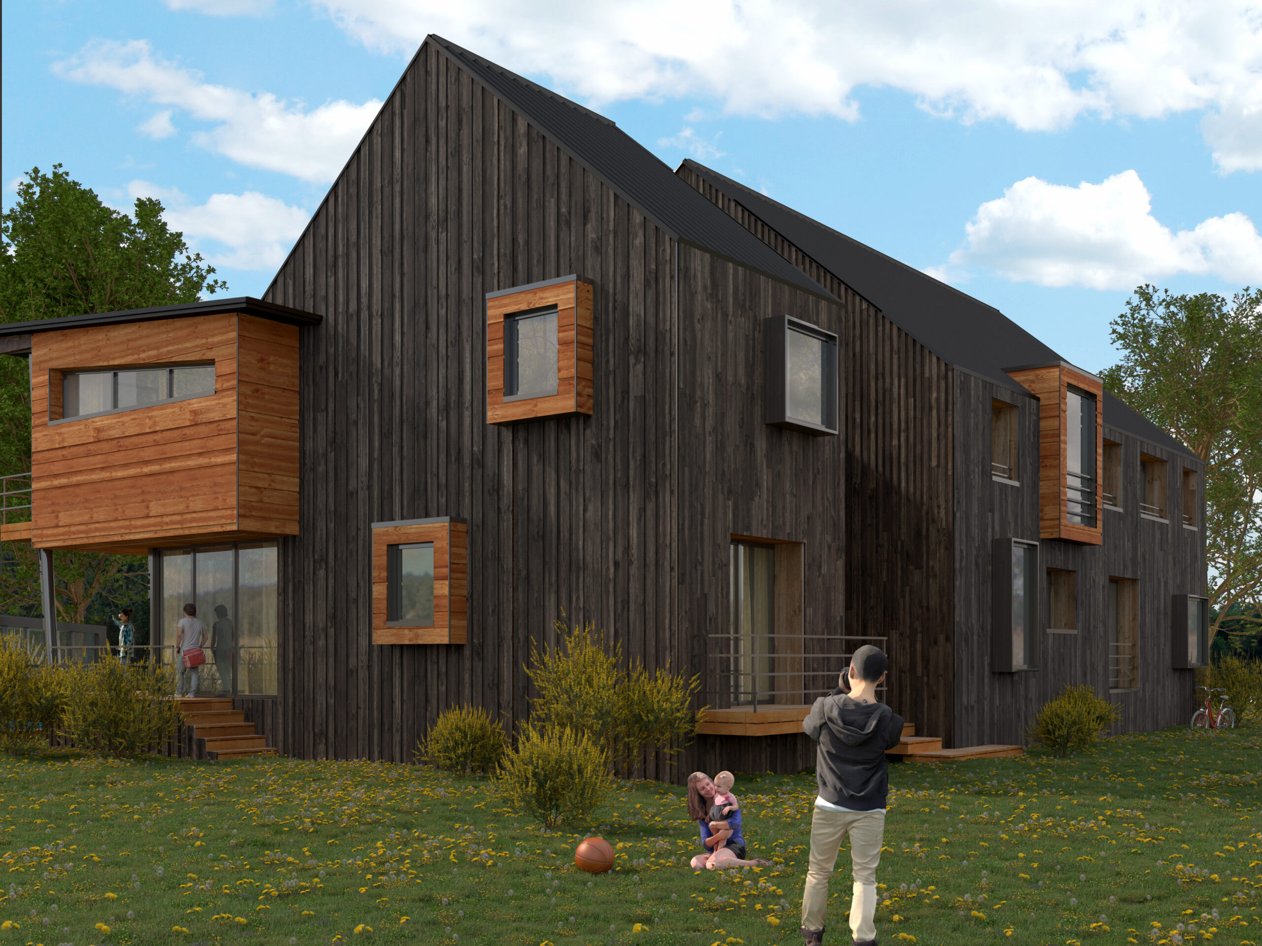 Render - final view of of the project