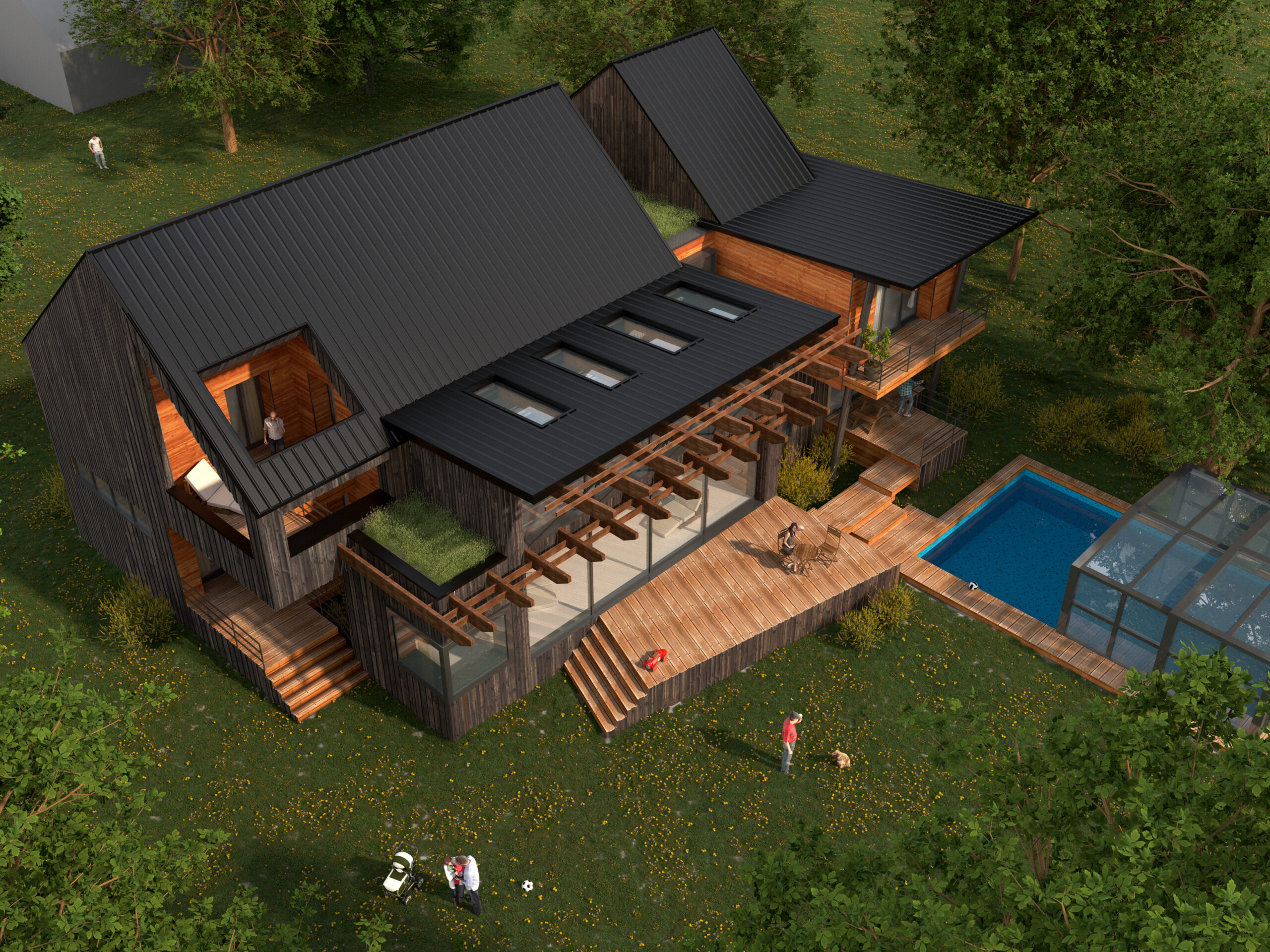 Render - final view of of the project