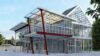 Steel frame house in Coquelles.